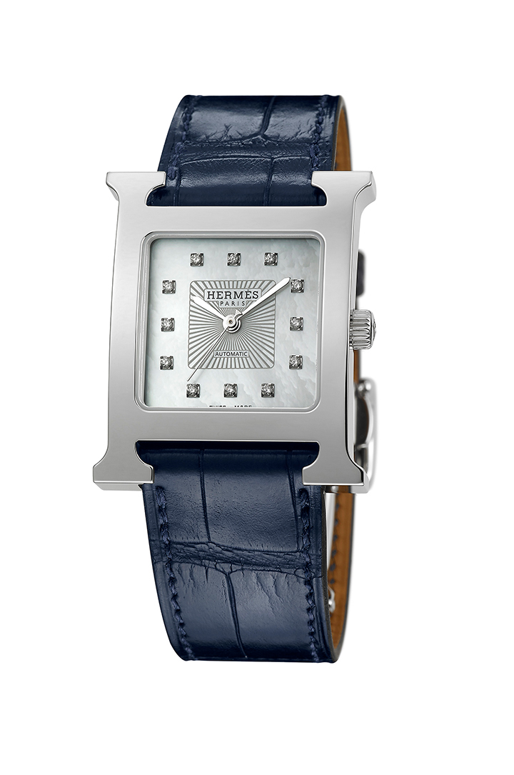 HERMES H-our 二十週年限量對錶（女錶）