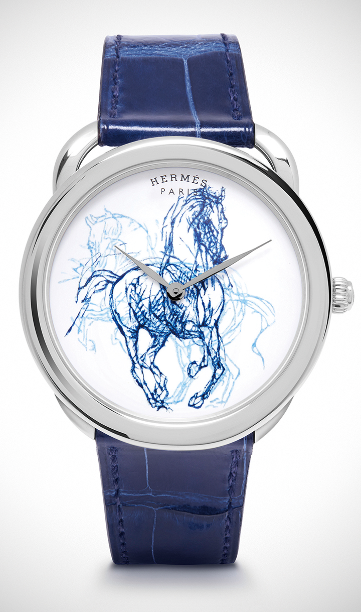 HERMES Arceau Les pirouettes au gallop微繪琺瑯