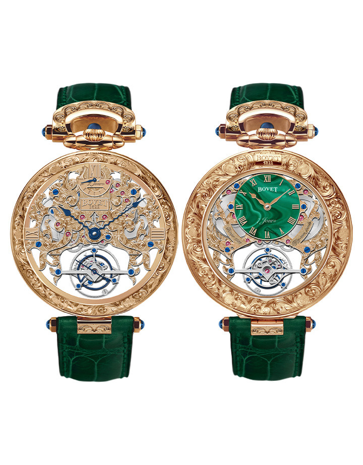 Fleurier Amadeo Amadeo鏤空雙面陀飛輪腕錶