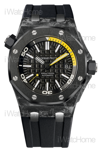 皇家橡樹離岸型鍛造碳DIVER自動潛水錶