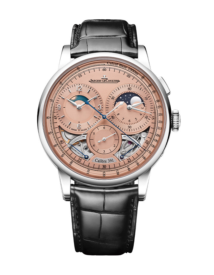 雙翼系列計時月相腕錶