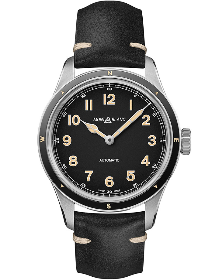 萬寶龍1858系列UltraBlack自動腕錶限量款