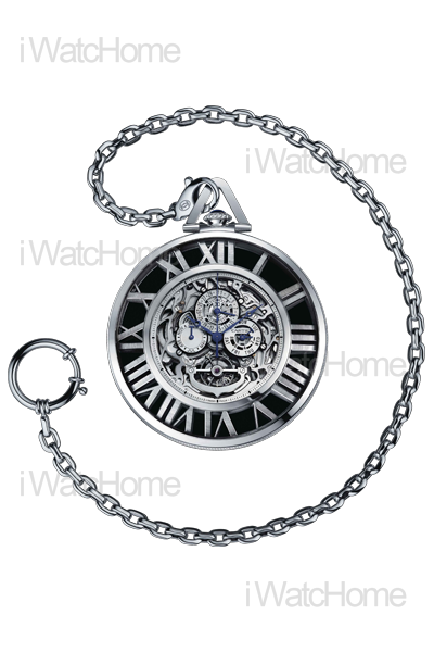 CARTIER Grande Complication Squelette 鏤空懷錶