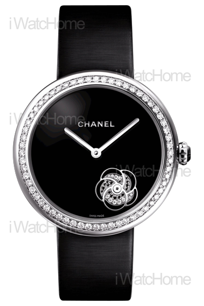 Mademoiselle Prive腕錶－旋轉山茶花錶面