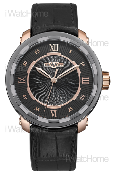 DEWITT Twenty-8-Eight新鈦金與玫瑰金自動腕錶