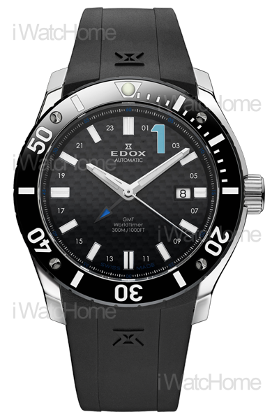 EDOX Class-1 Auto GMT Worldtimer