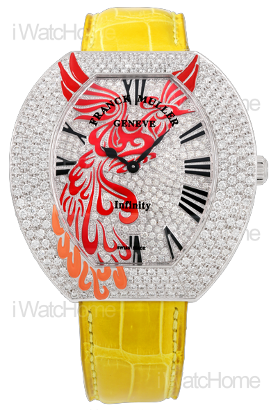 Infinity Phoenix 白K金鑽錶