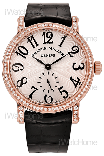 Classic Round 玫瑰金鑽錶