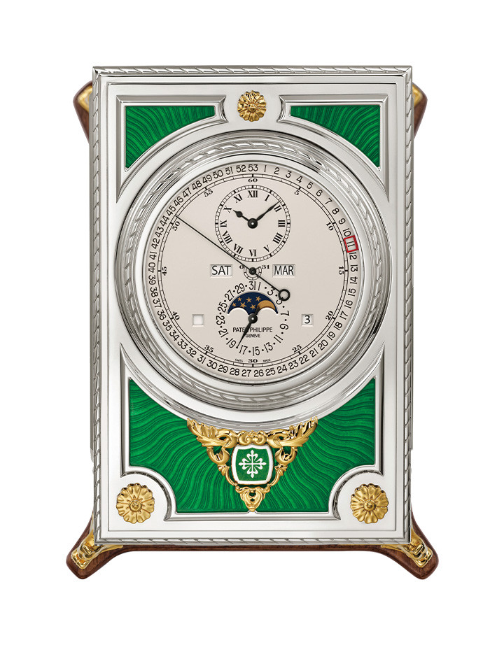 Grand Complications 27000M-001萬年曆跳秒桌鐘