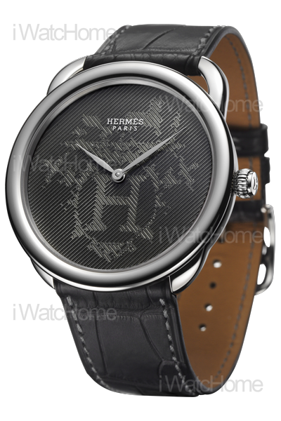 HERMES Arceau 「H迷宮」大明火琺瑯錶