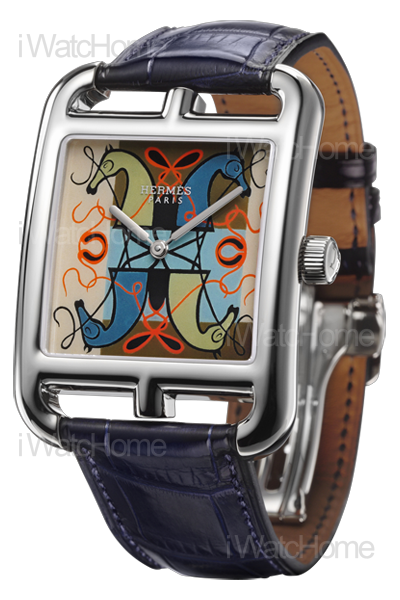 HERMES Cape Cod 「揮舞馬鞭」大明火微繪琺瑯錶