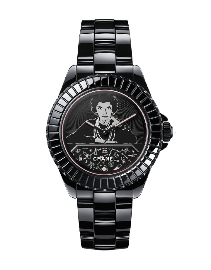 Mademoiselle J12 Blush Caliber 12.1機芯腕錶