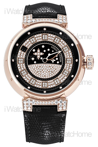 Tambour Spin Time 鑲鑽腕錶