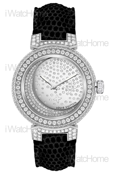 Tambour 18 系列 Croissant鑽石腕錶