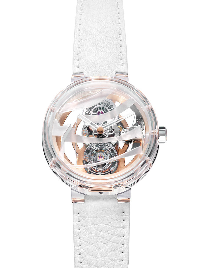 Tambour Moon Flying Tourbillon Sapphire Frank Gehry