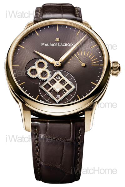 匠心系列秒針方輪腕錶