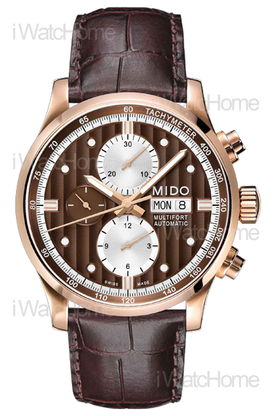 MIDO Multifort Brown Chrono
