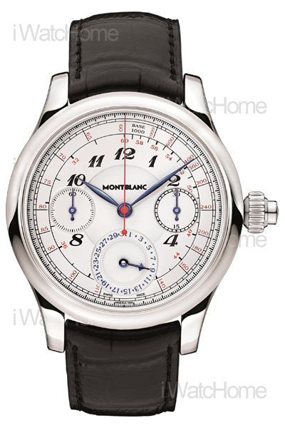 Villeret 1858復刻版測速儀日曆計時腕錶