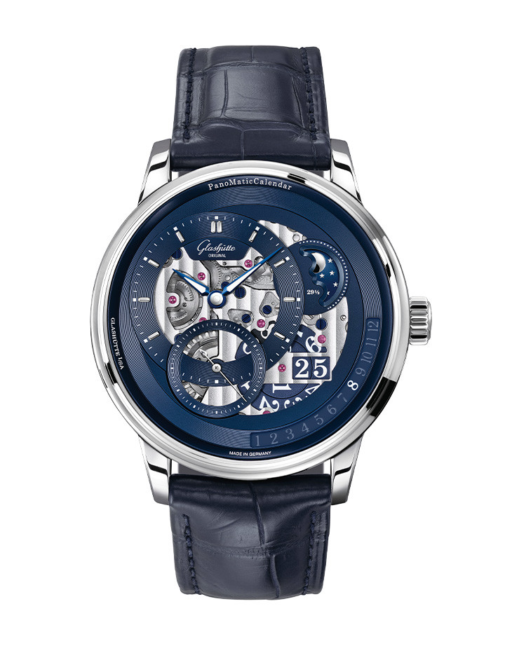 偏心年曆腕錶限量版