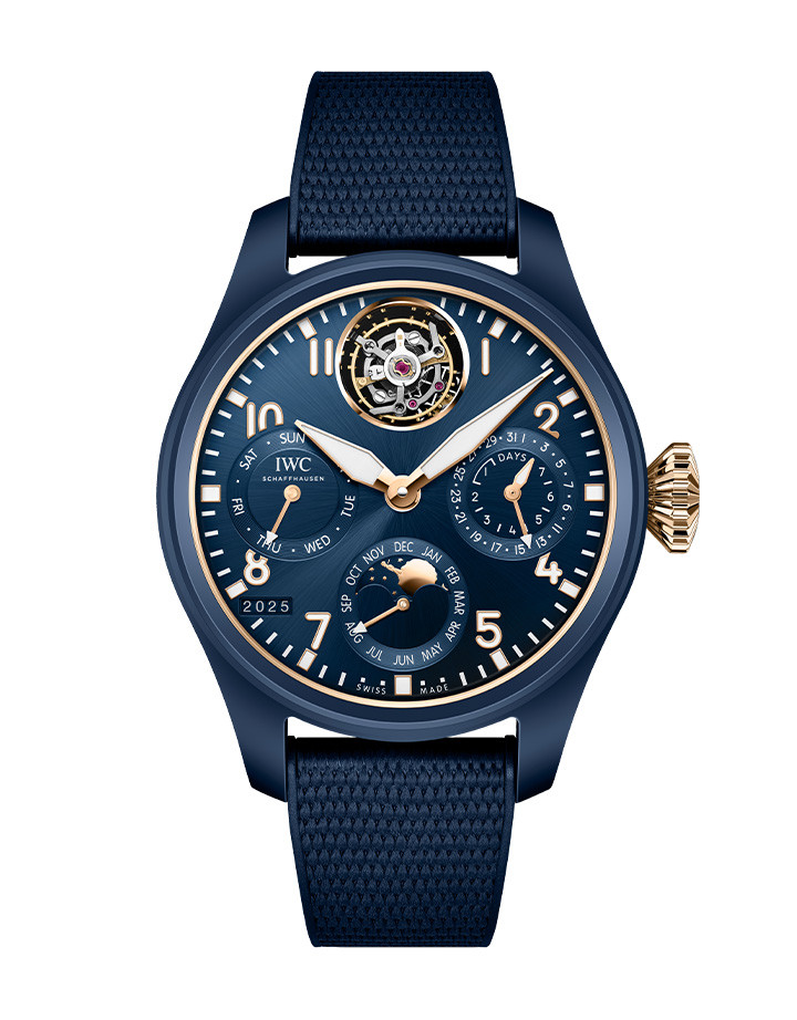 大型飛行員萬年曆小王子陀飛輪腕錶