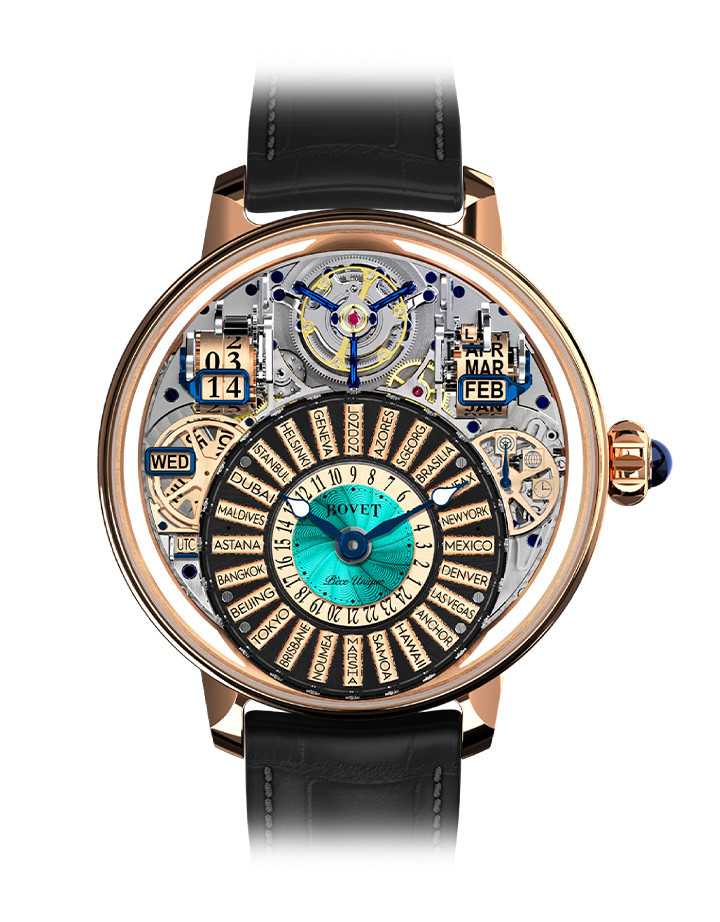 Dimier Récital 28 Prowess 1世界時間陀飛輪萬年曆