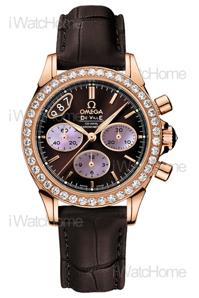 碟飛系列De Ville巧克力腕錶