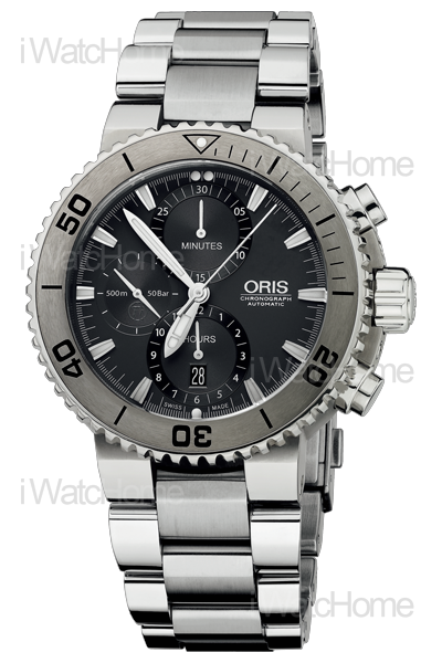 ORIS Aquis 鈦合金計時碼錶