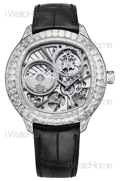 Emperador Coussin 枕型超薄陀飛輪腕錶