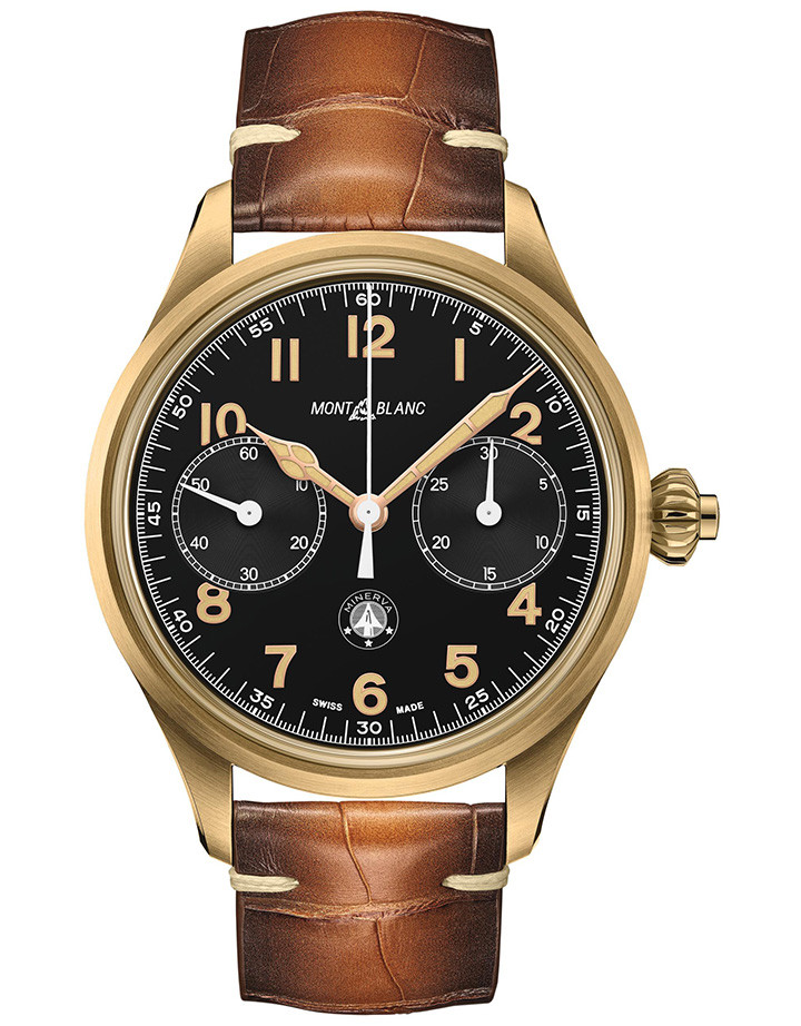 萬寶龍1858系列單按把計時腕錶Origins限量款