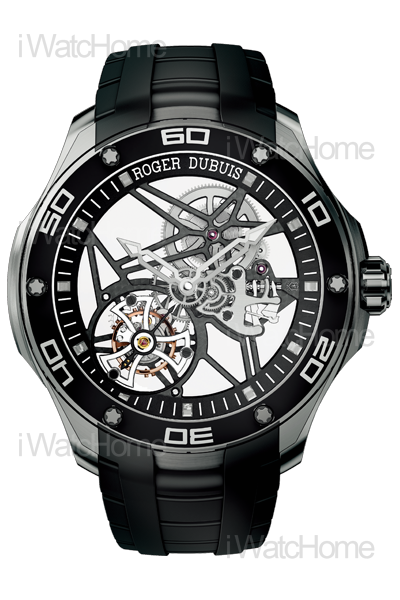 Pulsion 鈦金屬鏤空飛行陀飛輪腕錶