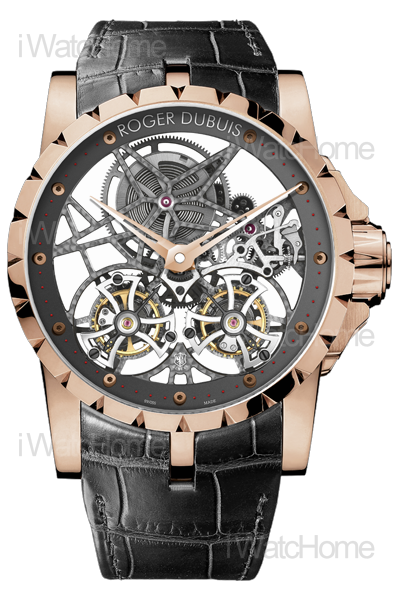 Excalibur 鏤空雙陀飛輪腕錶