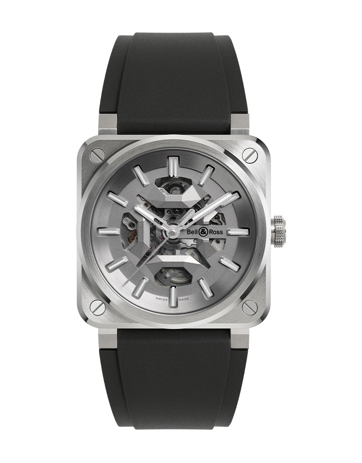 BR-03 Skeleton Grey Steel