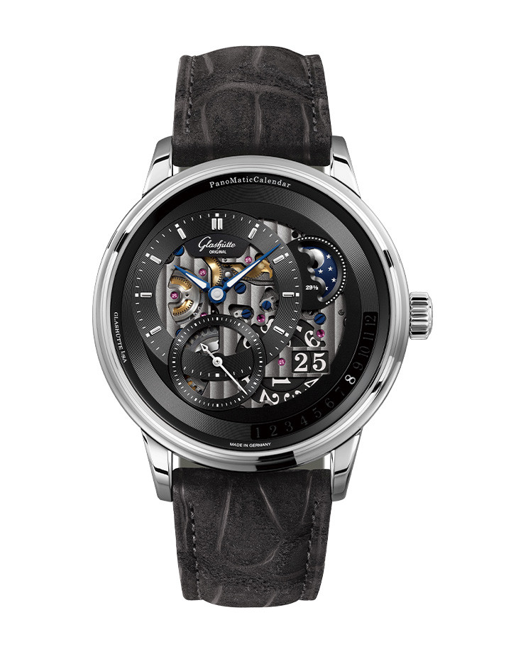 偏心年曆腕錶限量版