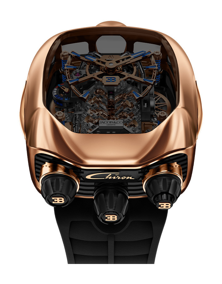 Bugatti Chiron Tourbillon Rose Gold