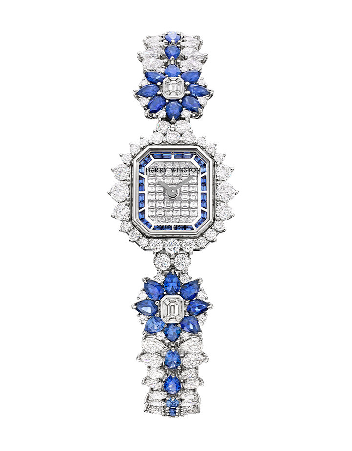 High Jewelry Timepieces Marble Marquetry by Harry Winston