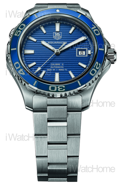 TAG HEUER Aquaracer 500M Caliber 5 陶瓷錶圈自動腕錶