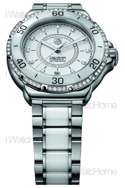 TAG HEUER Formula 1 37MM不鏽鋼陶瓷自動腕錶