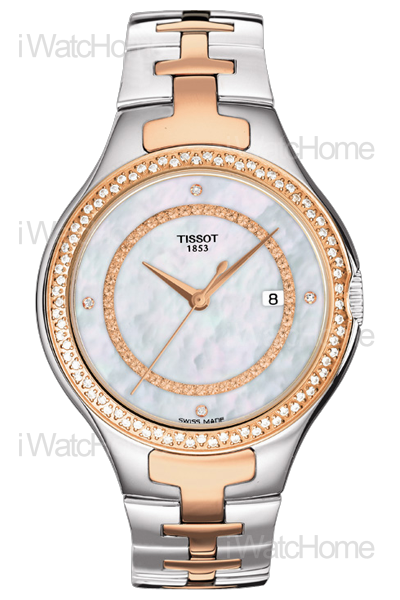 TISSOT T-Trend T12典雅雙色女錶