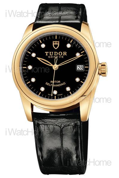 Glamour Date 36mm 自動腕錶