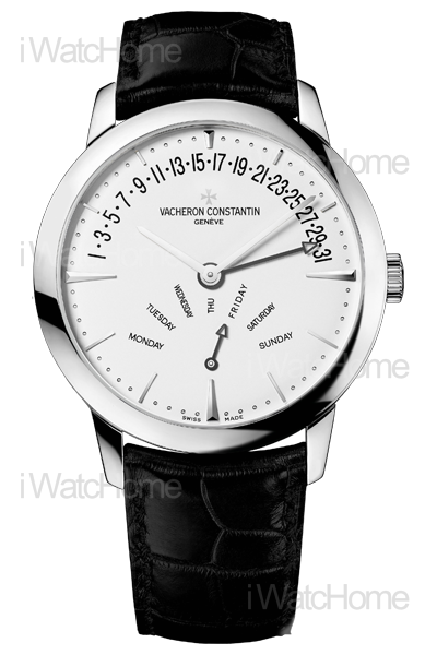 Patrimony Contemporaine雙飛返星期日曆腕錶