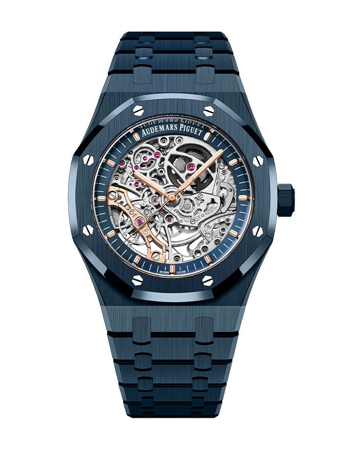 皇家橡樹系列雙擺輪鏤空腕錶