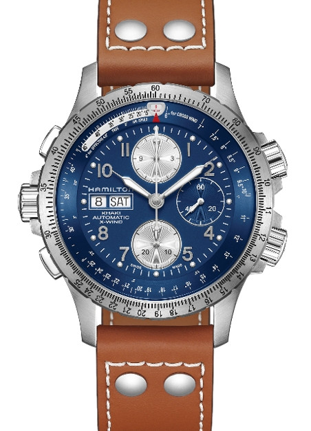 卡其空軍系列 X-Wind 日期星期自動計時腕錶