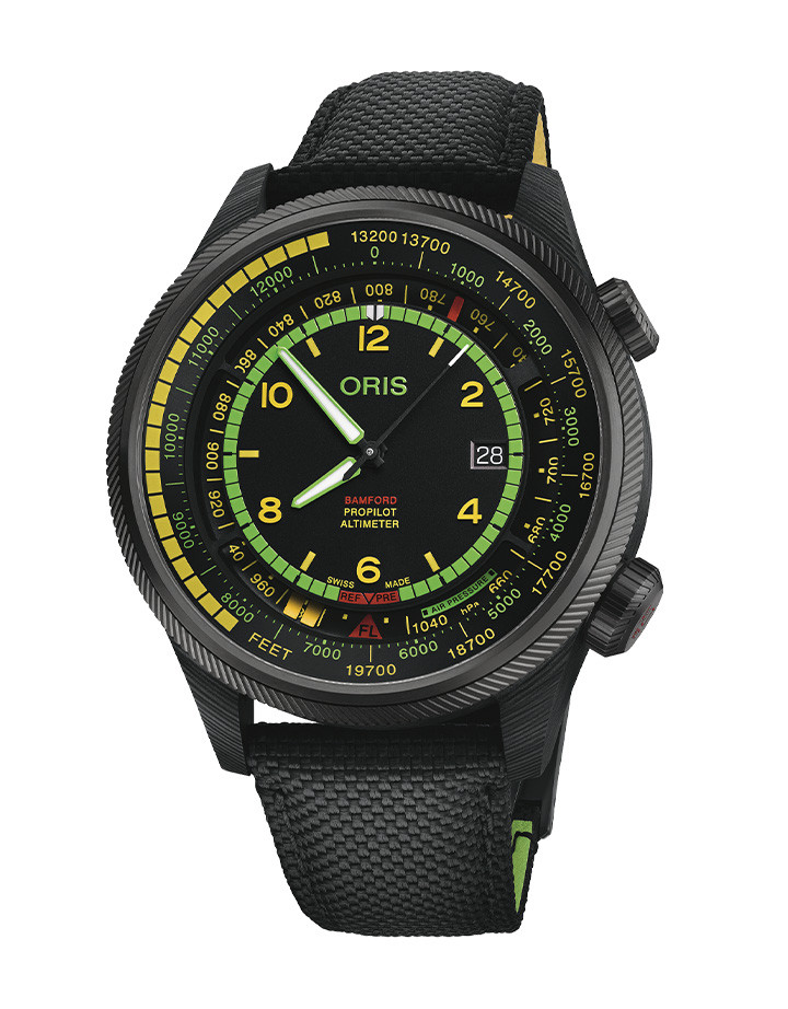 ORIS x BWD ProPilot高度測量腕錶